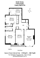 Floorplan of Exeter House, Putney Heath, Putney, London, SW15 3TQ