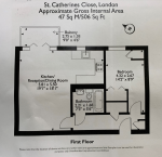 Floorplan of St Catherine's Close, Raynes Park, London, SW20 9NL